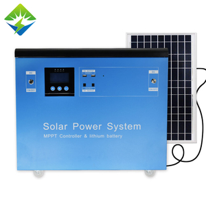 All-in-one-Solarpanel-Generator für den Außenbereich, 1500-Watt-Solarenergiesystem, tragbares Solarkraftwerk