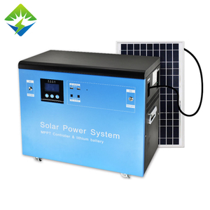 Bestpreis Solar Generator 3000 Watt 120Ah 1,5 KW 2KW 3KW Home Backup Power Solar Beleuchtung System MPPT Solar Generator